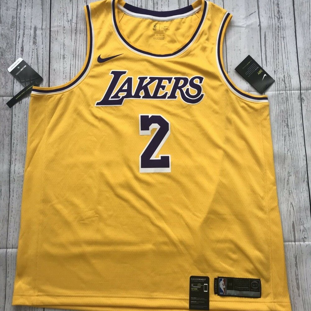 New Lonzo Ball LA Lakers NBA Swingman Yellow